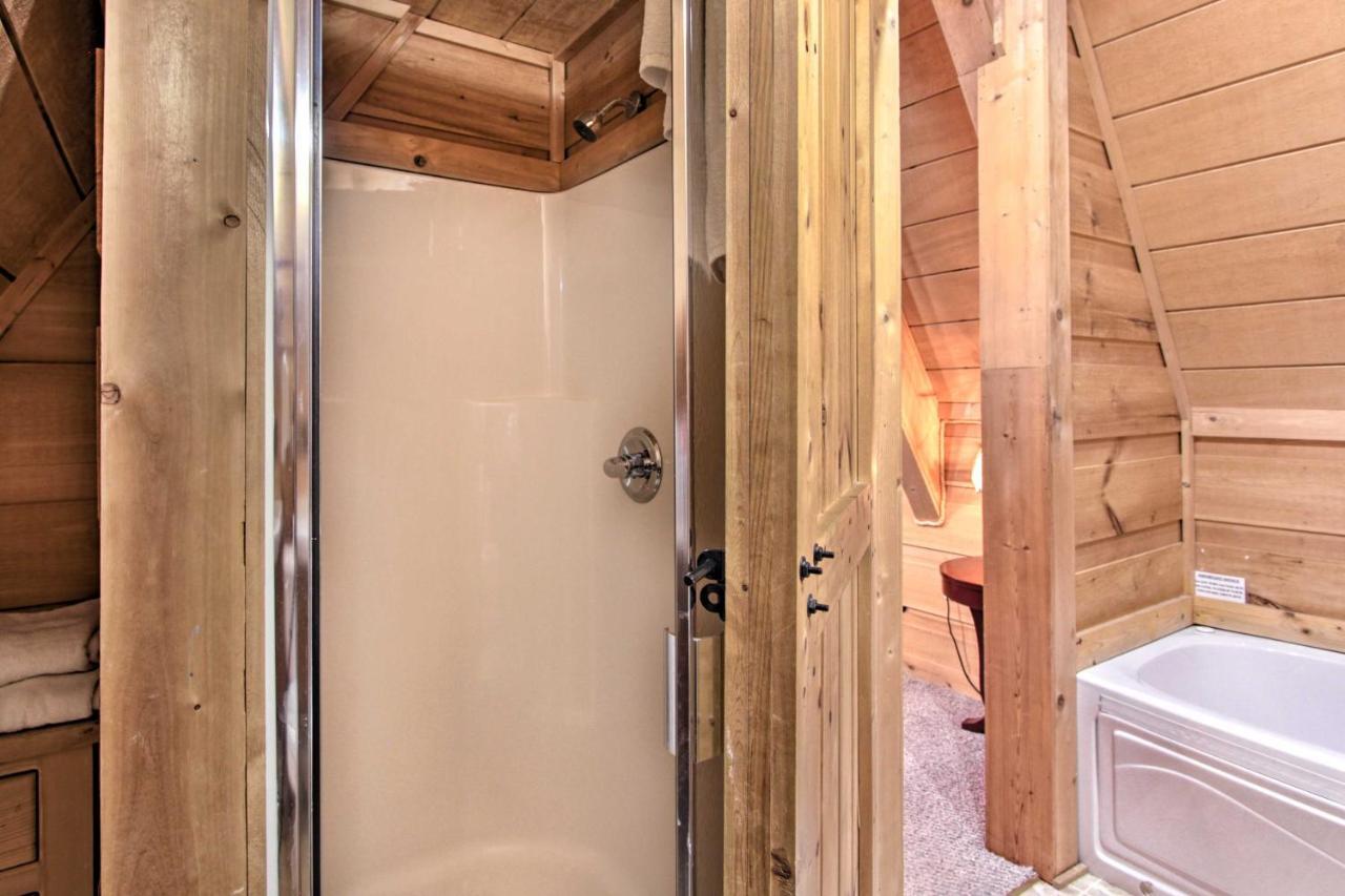 A-Frame Cabin With Hot Tub Less Than 1 Mi To Ober Gatlinburg Villa Dış mekan fotoğraf