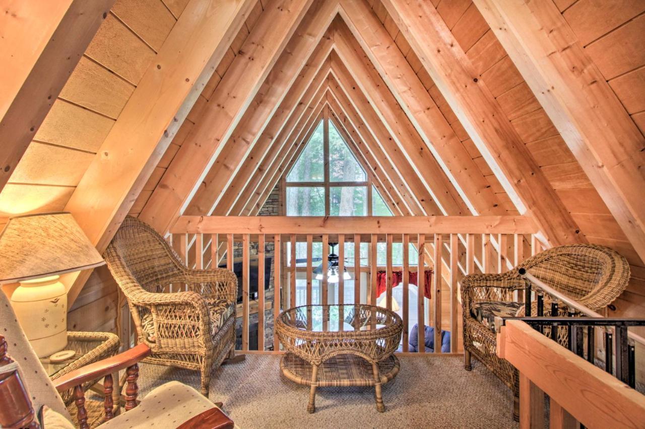 A-Frame Cabin With Hot Tub Less Than 1 Mi To Ober Gatlinburg Villa Dış mekan fotoğraf